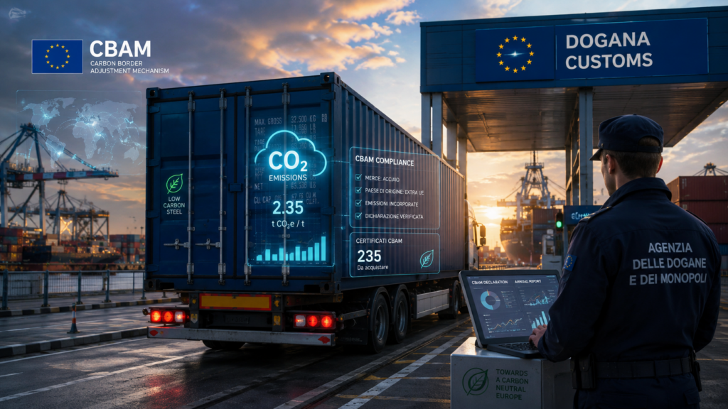 CBAM: cosa cambia dal 2026 per chi importa in Europa